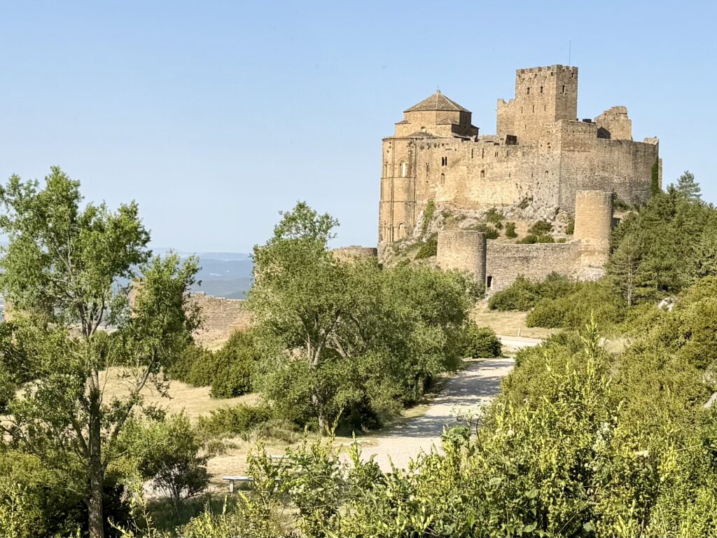 Loarre Castle in Aragon Spain