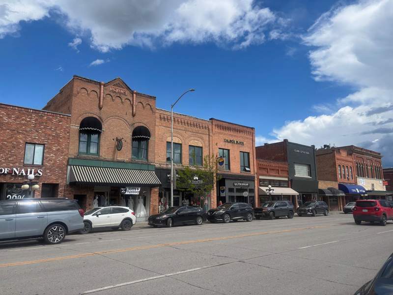 Historic buildings in downtown Kalispell