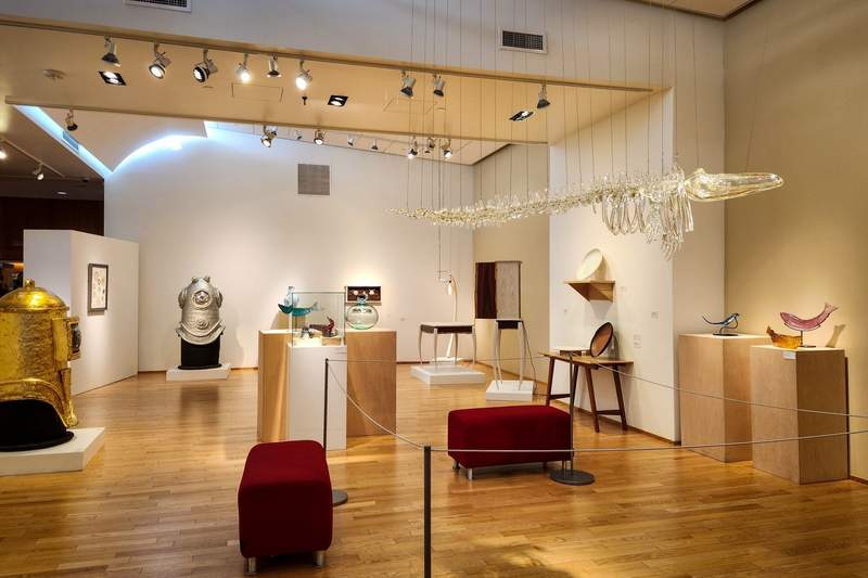Art gallery at the Bainbridge Island Museum of Art