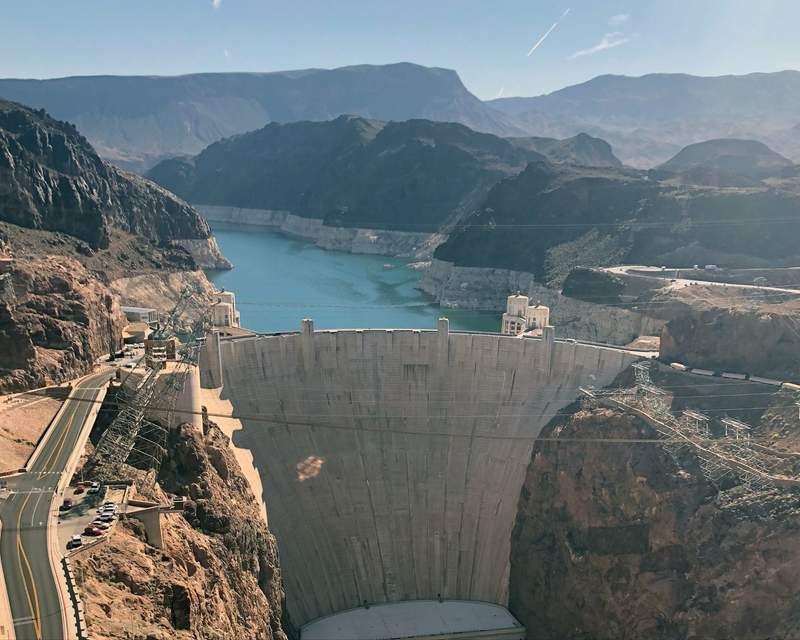 The Hoover Dam, Las Vegas, Nevada.