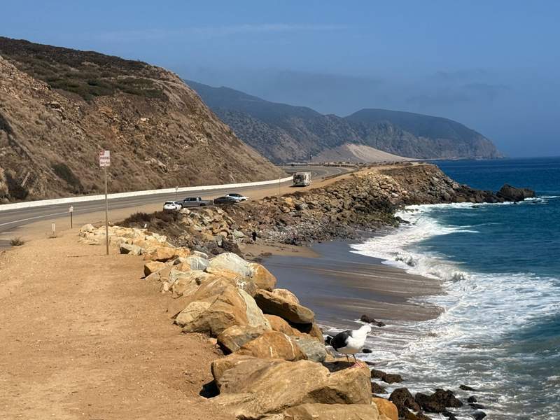 Pacific Coast Highway between Malibu and Oxnard