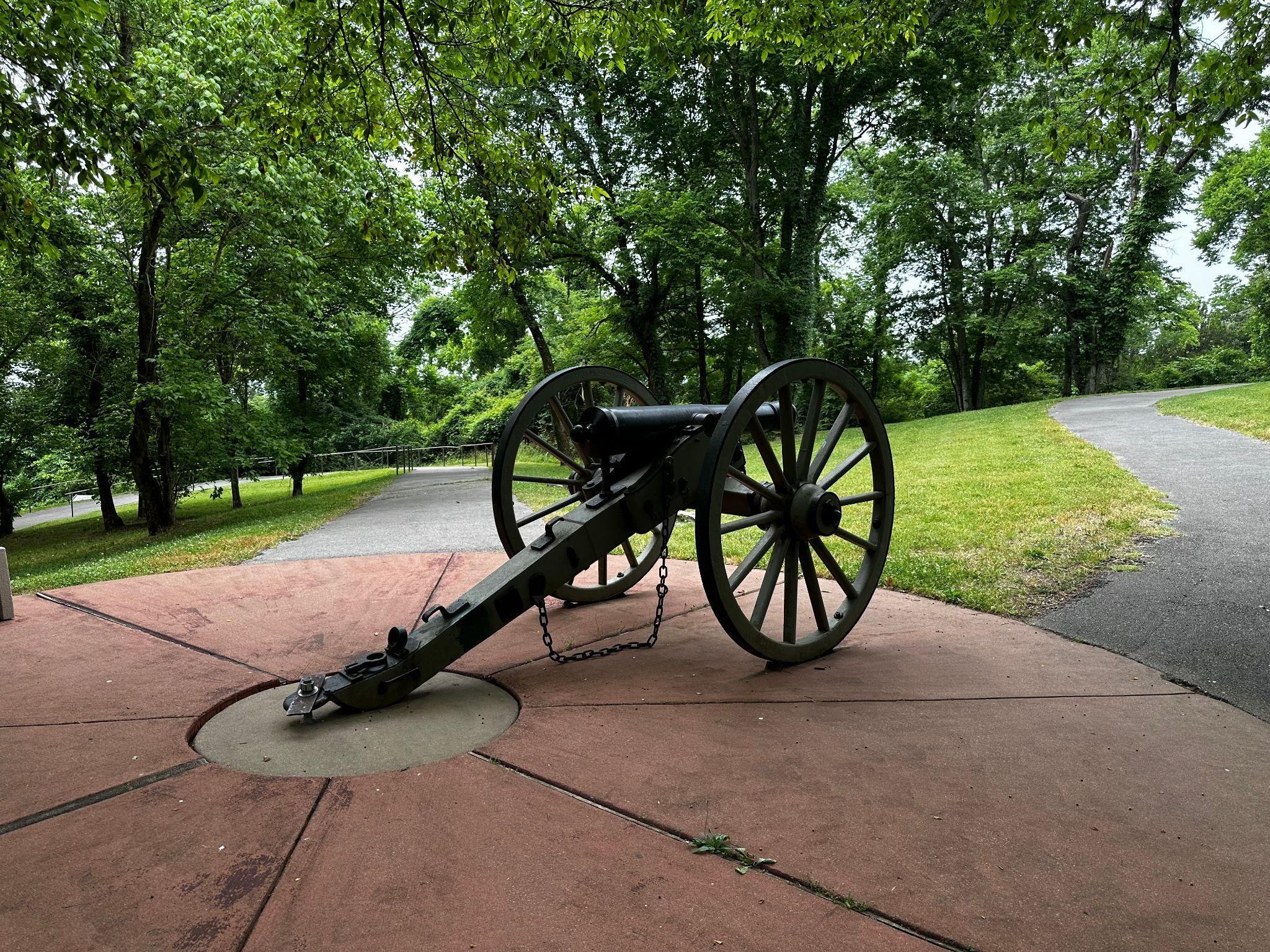 A black cannon.
