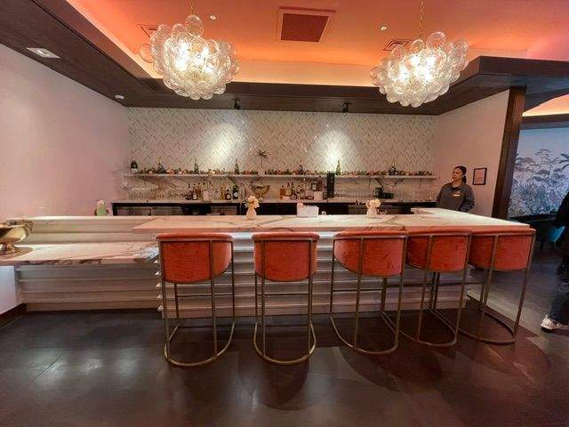 Bar at the Meritage Resort in Napa Valley CA