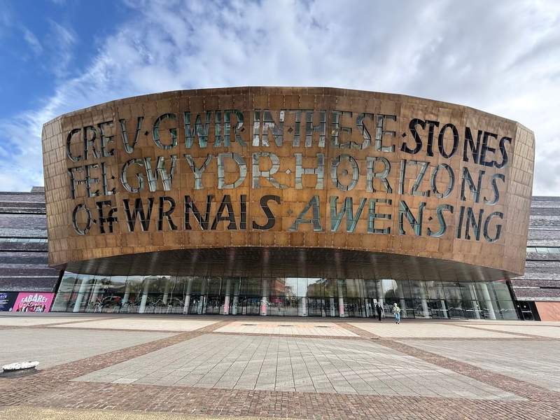  Wales Millennium Centre in Cardiff Bay
