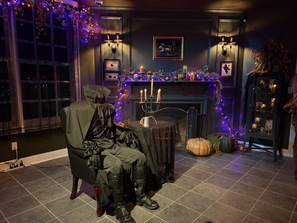 Headless Horseman in a tavern at The Blaze in NY's Hudson Valley